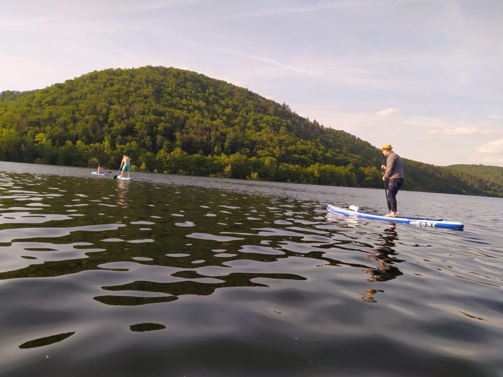 stand up paddle am edersee